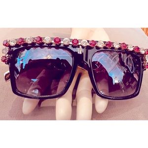 Unique One-of-a-kind custom Eye Jewels/sunglasses